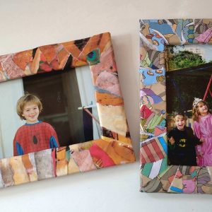 הכנת מסגרת מקרטון