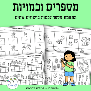 מספרים וכמויות