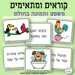 קוראים ומתאימים – משפט תמונה בחולם